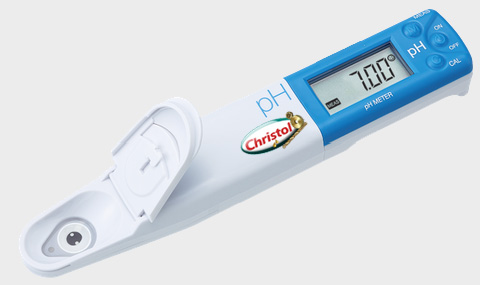 521 - CHRISTOLUBE/2 pH Tester mit 2 Kalibrierpunkten CHRISTOLUBE/2 pH Tester mit 2 Kalibrierpunkten