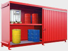 Gefahrstoff-Container